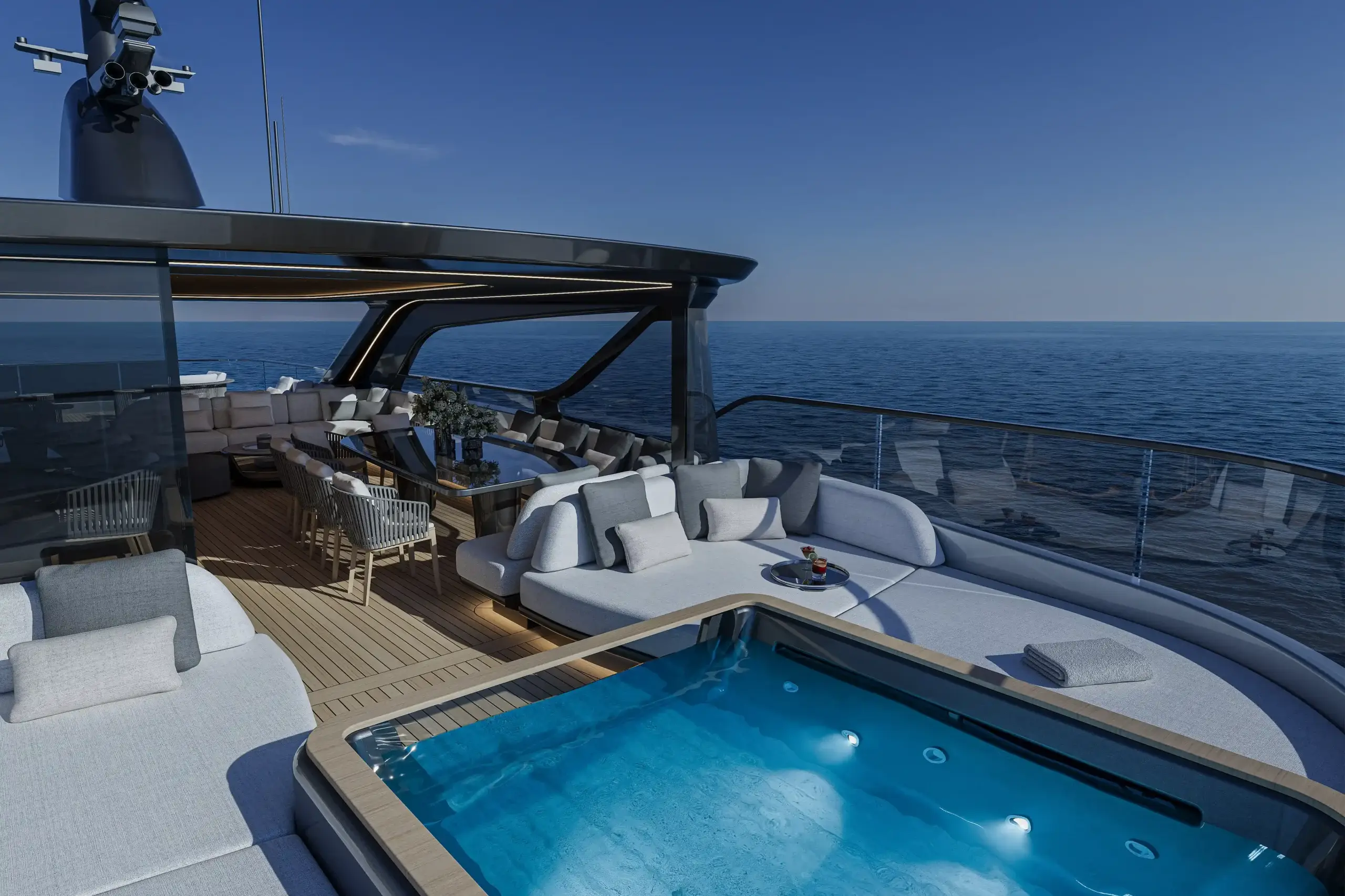 Baglietto Project 53 yacht marketing visualization
