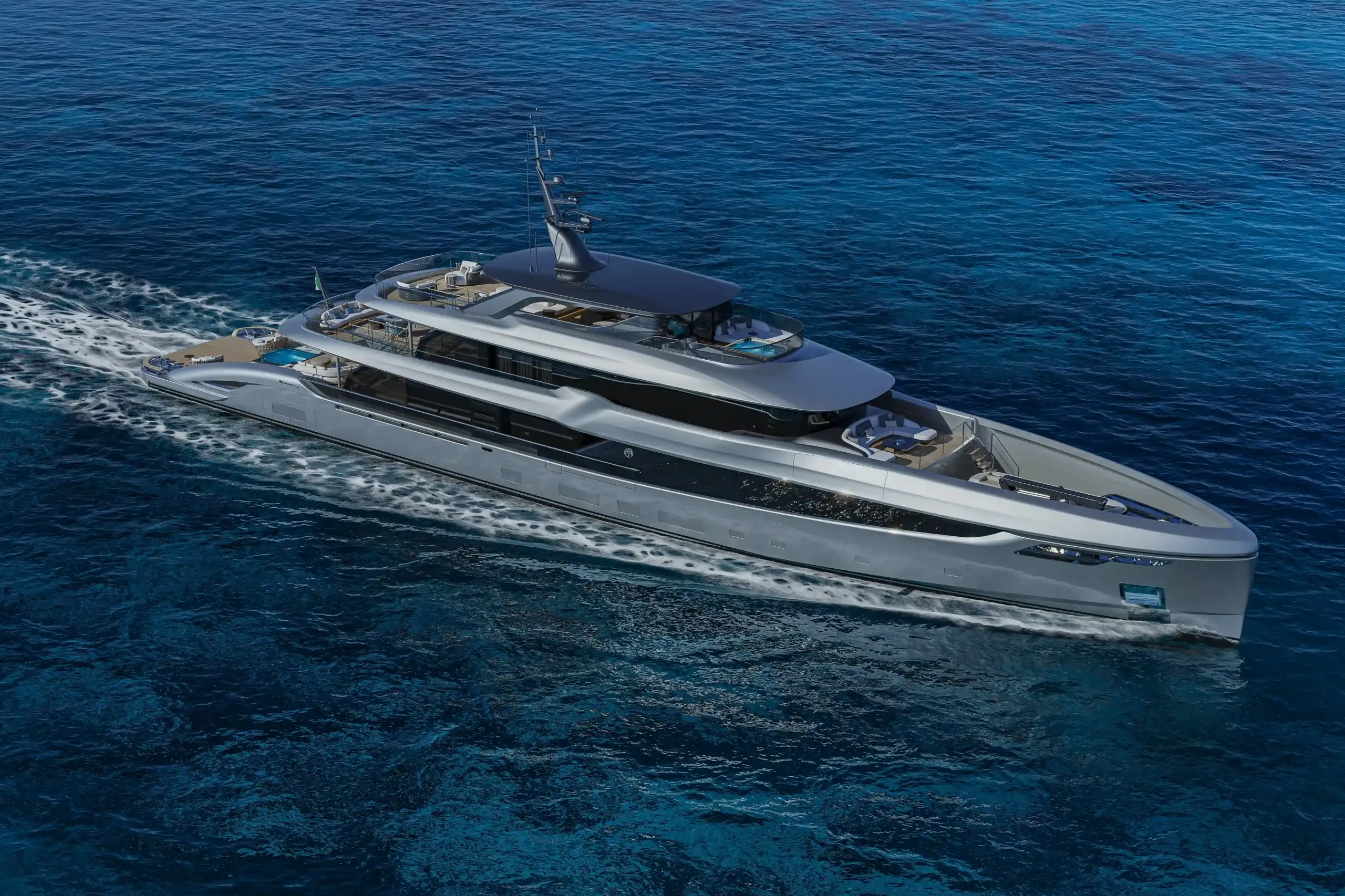 Baglietto Project 53 Yacht Animation & Luxury Yacht Visualization by Meta ds