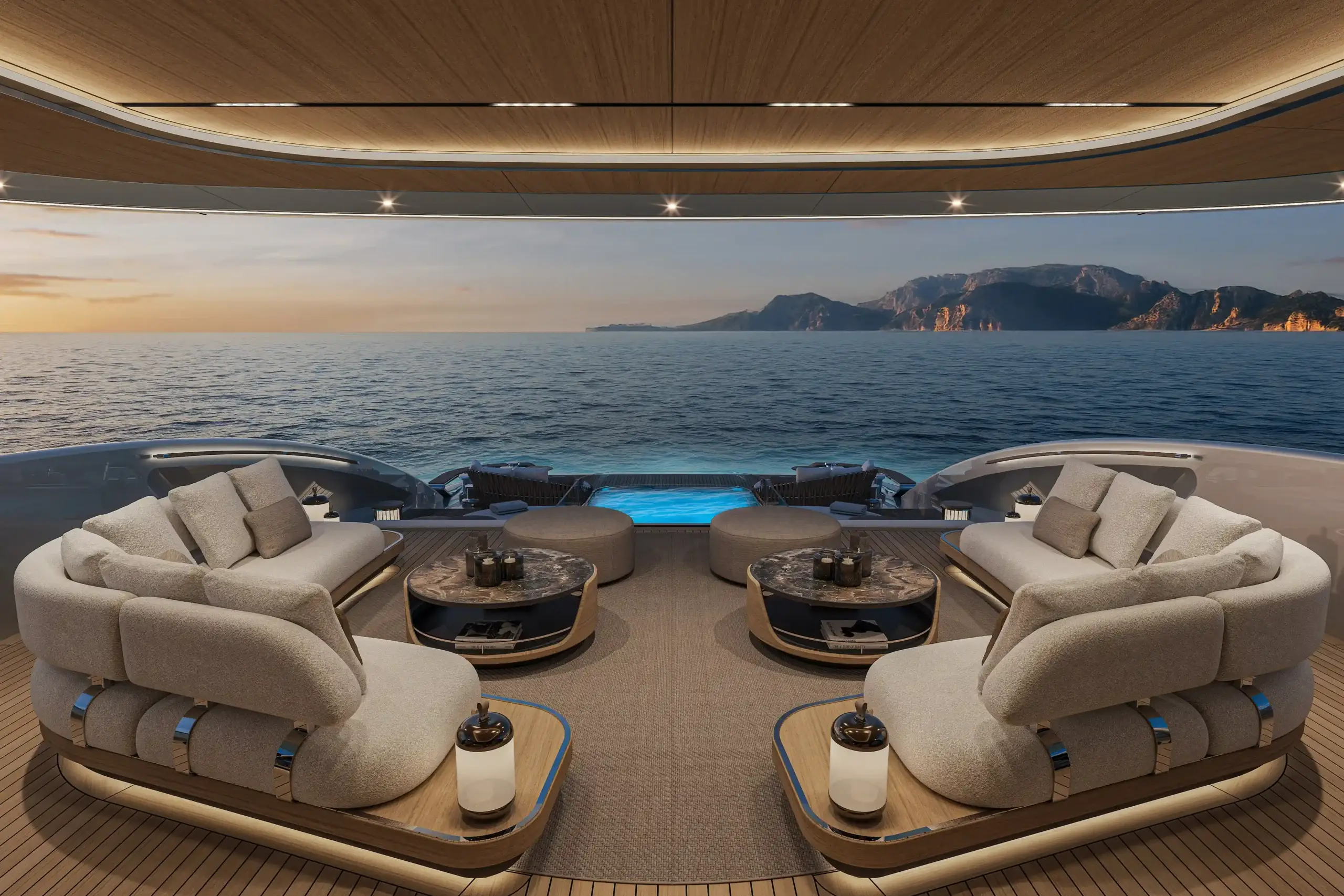 Project 53 Luxury yacht exterior rendering