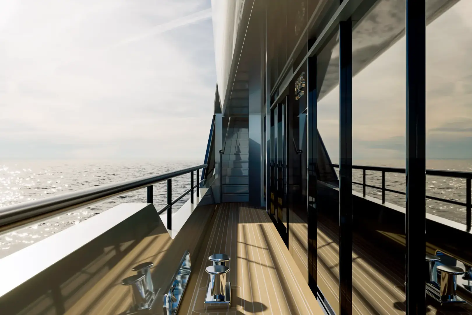 Marine CGI rendering of the Spitfire exterior architecture